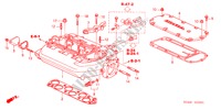 INLAAT SPRUITSTUK(V6) voor Honda ACCORD 3.0 SIR 4 deuren 5-traps automatische versnellingsbak 2003