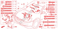 MOTOR BEDRADINGSBUNDEL(L4) (LH) voor Honda ACCORD 2.0 VTIL 4 deuren 5-versnellings handgeschakelde versnellingsbak 2003