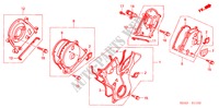 ONTSTEKINGSRIEM AFDEKKING(V6) voor Honda ACCORD 3.0 SIR 4 deuren 5-traps automatische versnellingsbak 2003