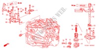 OVERSCHAKELARM(L4) voor Honda ACCORD 2.0 VTIL 4 deuren 5-versnellings handgeschakelde versnellingsbak 2004