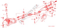 OVERSCHAKELHENDEL voor Honda ACCORD VTIL 4 deuren 5-versnellings handgeschakelde versnellingsbak 2005