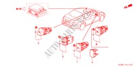 SCHAKELAAR(RH) voor Honda ACCORD 2.0 VTI 4 deuren 5-traps automatische versnellingsbak 2003