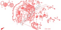 TRANSMISSIE HUIS(L4) voor Honda ACCORD VTI 4 deuren 5-traps automatische versnellingsbak 2006