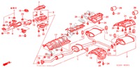 UITLAATPIJP(V6) voor Honda ACCORD 3.0 SIR 4 deuren 5-traps automatische versnellingsbak 2006