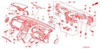 INSTRUMENTEN PANEEL(RH) voor Honda ACCORD VTI 4 deuren 5-traps automatische versnellingsbak 2007