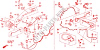 AIRCONDITIONER (SLANGEN/PIJPEN) voor Honda ACCORD 2.0SI 4 deuren 4-traps automatische versnellingsbak 1989