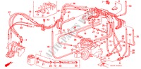 INSTALLEREN PIJP SLANGEN(2) voor Honda ACCORD EX 4 deuren 5-versnellings handgeschakelde versnellingsbak 1986