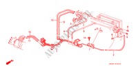 INSTALLEREN PIJP SLANGEN(4) voor Honda ACCORD 2.0SI 4 deuren 4-traps automatische versnellingsbak 1987
