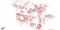 KOPLAMP DEKSEL/MOTOR voor Honda ACCORD 2.0SI 4 deuren 5-versnellings handgeschakelde versnellingsbak 1989