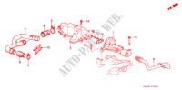 LUCHTZUIGKLEP voor Honda ACCORD STD 3 deuren 4-traps automatische versnellingsbak 1986