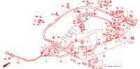 P.S. LIJNEN(LH) voor Honda ACCORD EXR 3 deuren 4-traps automatische versnellingsbak 1988