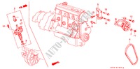 P.S. POMP/ SNELHEIDSENSOR voor Honda ACCORD 2.0SI 4 deuren 4-traps automatische versnellingsbak 1989