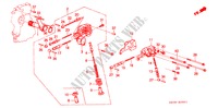 REGELAAR/AFSLUITKLEP voor Honda ACCORD STD 3 deuren 4-traps automatische versnellingsbak 1989