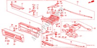 VERWARMING REGELAAR (HENDEL TYPE) voor Honda ACCORD STD 3 deuren 4-traps automatische versnellingsbak 1989