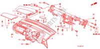 INSTRUMENTEN PANEEL(RH) voor Honda CITY S 4 deuren CVT versnellingsbak 2007