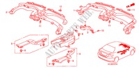KANAAL(RH) voor Honda CITY V 4 deuren 5-versnellings handgeschakelde versnellingsbak 2007