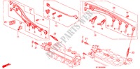 HOOG SPANNINGSSNOER/PLUG voor Honda PRELUDE 4WS SI 2 deuren 4-traps automatische versnellingsbak 1991