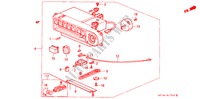 VERWARMING REGELAAR voor Honda PRELUDE 4WS SI 2 deuren 5-versnellings handgeschakelde versnellingsbak 1991
