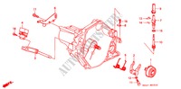 KOPPELING TERUGKEER voor Honda CIVIC GL 4 deuren 5-versnellings handgeschakelde versnellingsbak 1990