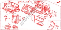 VERWARMINGSEENHEID voor Honda CIVIC GL 4 deuren 4-traps automatische versnellingsbak 1989