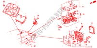 RELAIS/CLAXON/ZEKERING BOX voor Honda CIVIC SHUTTLE GL 5 deuren 4-traps automatische versnellingsbak 1991
