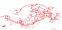P.S. LEIDING voor Honda CIVIC SHUTTLE 55X 5 deuren 4-traps automatische versnellingsbak 1995