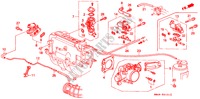 GAS HUIS(PGM FI) voor Honda ACCORD EXI 4 deuren 5-versnellings handgeschakelde versnellingsbak 1992