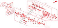 REGELAAR/ACCUMULATOR HUIS(CARB.) voor Honda ACCORD LX 4 deuren 4-traps automatische versnellingsbak 1990