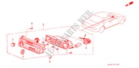AIRCONDITIONER REGELAAR voor Honda LEGEND LEGEND 4 deuren 4-traps automatische versnellingsbak 1992