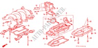 INLAAT SPRUITSTUK voor Honda LEGEND LEGEND 4 deuren 4-traps automatische versnellingsbak 1992