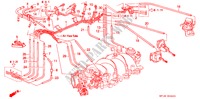 INSTALLATIEPIJP/SLANGEN(4) voor Honda LEGEND COUPE LEGEND 2 deuren 4-traps automatische versnellingsbak 1993