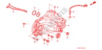 TRANSMISSIE BEHUIZING(1) voor Honda CIVIC CRX SI-T 2 deuren 5-versnellings handgeschakelde versnellingsbak 1995