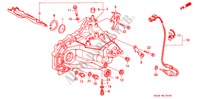 TRANSMISSIE BEHUIZING(2) voor Honda CIVIC CRX SIR-T 2 deuren 5-versnellings handgeschakelde versnellingsbak 1993