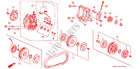 AIRCONDITIONER(COMPRESSOR) (MATSUSHITA)(2) voor Honda CIVIC GL 3 deuren 4-traps automatische versnellingsbak 1993