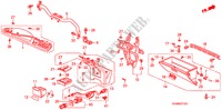 INSTRUMENTEN AFWERKING(1) voor Honda CIVIC EL 3 deuren 5-versnellings handgeschakelde versnellingsbak 1993