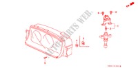 SNELHEIDSENSOR voor Honda CIVIC GL 3 deuren 4-traps automatische versnellingsbak 1992