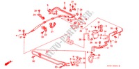 P.S. LEIDINGEN(2) voor Honda CIVIC 1.2EL 4 deuren 5-versnellings handgeschakelde versnellingsbak 1993