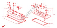 CILINDERKOP AFDEKKING (SOHC/DOHC) voor Honda PRELUDE SI 2 deuren 4-traps automatische versnellingsbak 1993