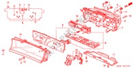 METER KOMPONENTEN(1) voor Honda PRELUDE SI 2 deuren 4-traps automatische versnellingsbak 1993