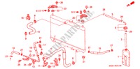 RADIATOR SLANG voor Honda PRELUDE SI 2 deuren 4-traps automatische versnellingsbak 1995