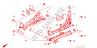 V. ZITTING COMPONENTEN(1) voor Honda PRELUDE SI 2 deuren 4-traps automatische versnellingsbak 1994