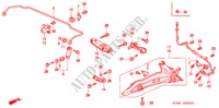 ACHTER STABILISATOR/ ACHTER ONDER ARM voor Honda INTEGRA GS-R 4 deuren 4-traps automatische versnellingsbak 1999
