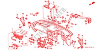INSTRUMENTEN PANEEL(RH) voor Honda INTEGRA GS-R 4 deuren 4-traps automatische versnellingsbak 2001
