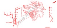 ONTLUCHTKAMER(2) voor Honda INTEGRA GS-R 4 deuren 4-traps automatische versnellingsbak 1996