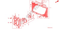 RADIATEUR(SAK) voor Honda INTEGRA GS-R 4 deuren 4-traps automatische versnellingsbak 1998
