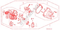 DISTRIBUTEUR(HITACHI) voor Honda ACCORD EX 4 deuren 4-traps automatische versnellingsbak 1995