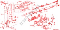 KEUZEHENDEL(LH) voor Honda ACCORD 2.2EX 4 deuren 4-traps automatische versnellingsbak 1994