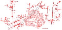 REGELHENDEL voor Honda ACCORD EXI 4 deuren 4-traps automatische versnellingsbak 1997