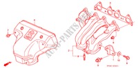 UITLAAT SPRUITSTUK(2) voor Honda ACCORD VTI 4 deuren 5-versnellings handgeschakelde versnellingsbak 1995