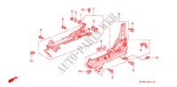 V. ZITTING COMPONENTEN (L.) (2) voor Honda ACCORD EX 4 deuren 4-traps automatische versnellingsbak 1995